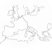 [Fig. 04] The traditional Grand Tour route. Sketch by author 