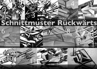 [Fig. 05] Schnittmuster Rückwärts, Open future of industrial heritage, transformation of remembrance: PATTERN BACKWARDS, research design project at BTU Cottbus, D. Jäger with students, 2000 